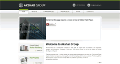 Desktop Screenshot of akshargroup.in